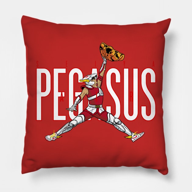 AIR PEGASUS Pillow by cabelomaluco