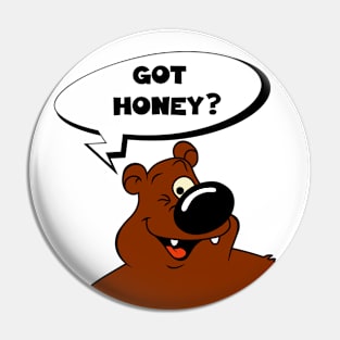 FUNNY BEAR Pin