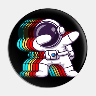 Astronaut Dab Pin