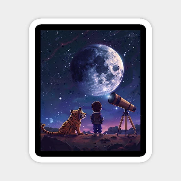 Calvin and Hobbes Reality Magnet by QuickMart