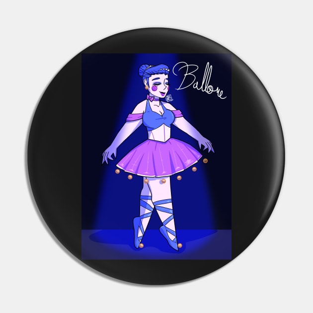 Ballora Gijinka Pin by spaceagebarbie