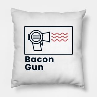 Bacon Gun Pillow