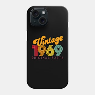 Vintage 1969  54th Birthday Funnys Retro Phone Case