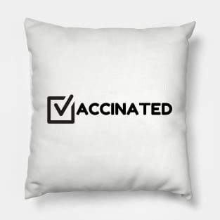 Check Mark - Vaccinated Pillow