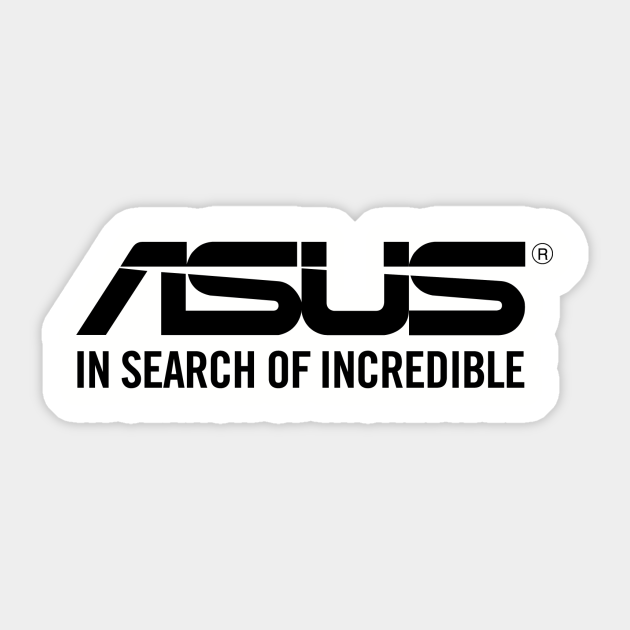 Asus Logo Asus Sticker Teepublic