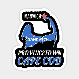 Manwich Provincetown Cape Cod Magnet