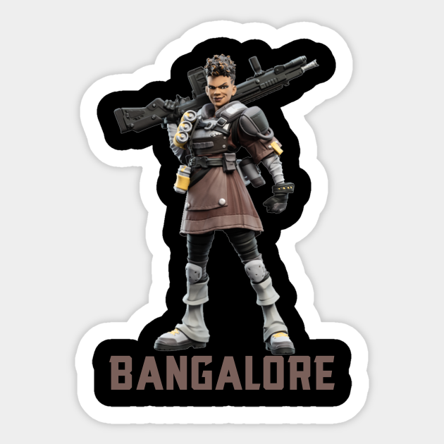 Bangalore Apex Legends Sticker Teepublic