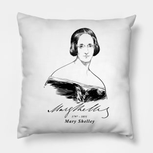 Mary Shelley, English Writer, Frankenstein Pillow