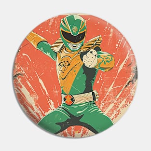 green ranger Pin