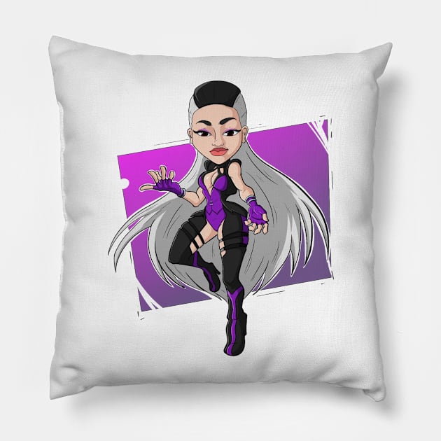 sindel Pillow by dubcarnage