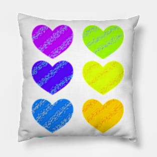 Rainbow love Pillow