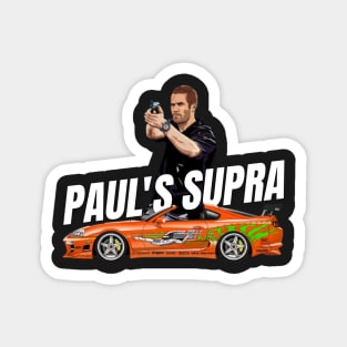 Fast and Furious Supra Magnet