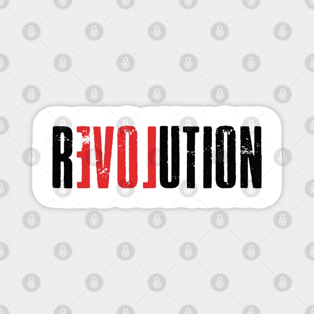 Revolution Love Magnet by RCDBerlin