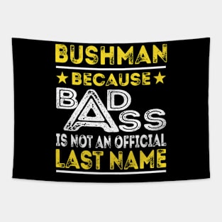 BUSHMAN Tapestry