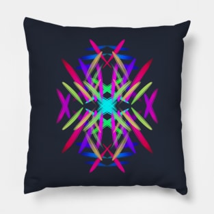 Abstraction brush Pillow
