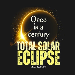 2024 Total Solar Eclipse Ohio T-Shirt