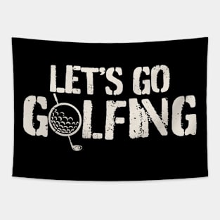 Golf - Let's Go Golfing Tapestry