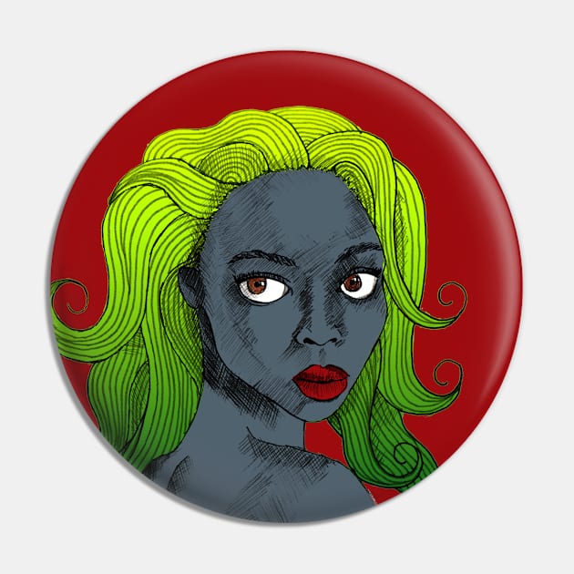 Mermaid Pin by marv42