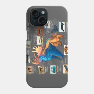 Extinct Creature (with bg) Phone Case