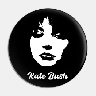 Kate Bush pop art portrait Pin