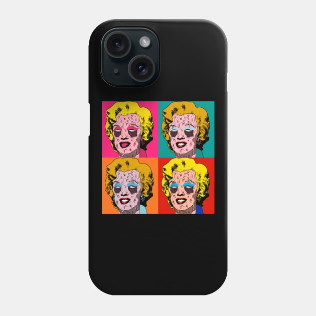Grime Marilyn Monroe Phone Case by K_314