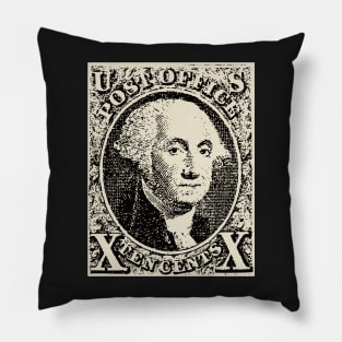First George Washington Stamp Pillow