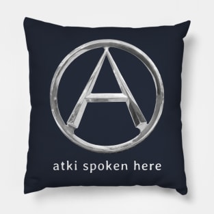 Atkinson 1970s British classic lorry "Atki spoken here" Pillow