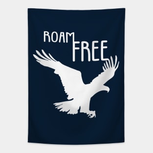 Roam Free Eagle Tapestry