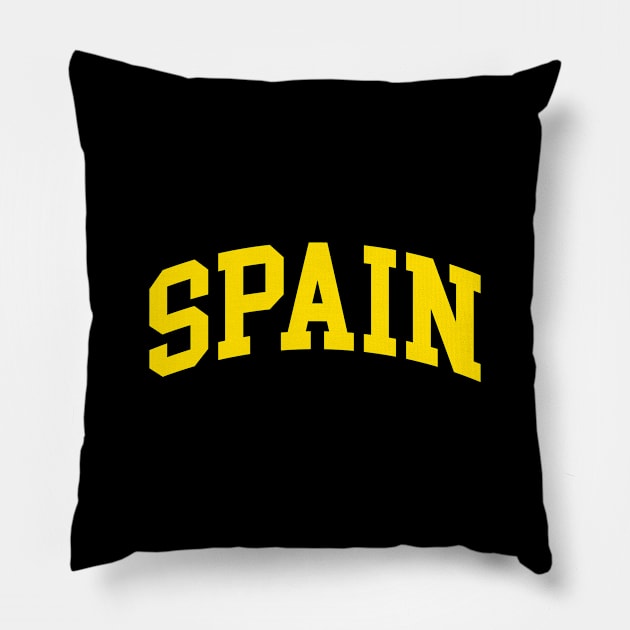 Spain Pillow by monkeyflip