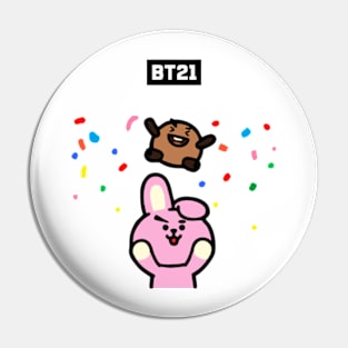 bt21 bts exclusive design 12 Pin