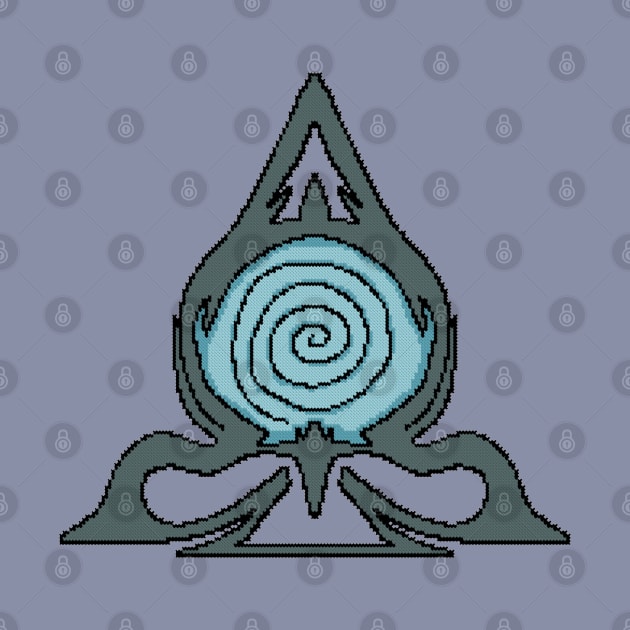 Whirlpool Cultist Symbol by ZingyStitches