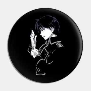 Alchemist Roy Mustang Pin