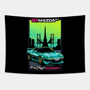 RX-7 Enthusiast Tapestry