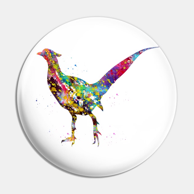 Pheasant Pin by erzebeth