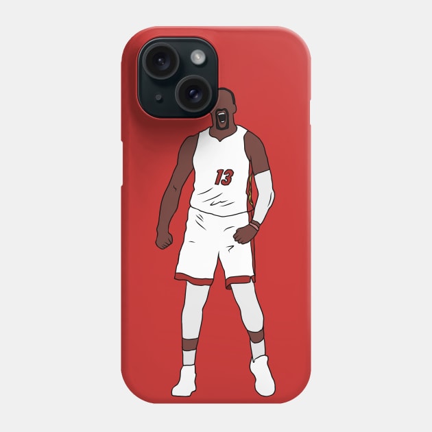 Bam Adebayo Celebration Phone Case by rattraptees