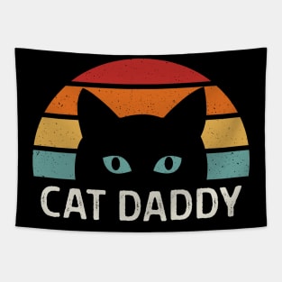 Cat Dad Vintage Cat Lover Tapestry