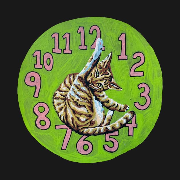 Cat Clock by RaLiz