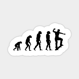 Evolution Skater Skateboarding Gift Magnet