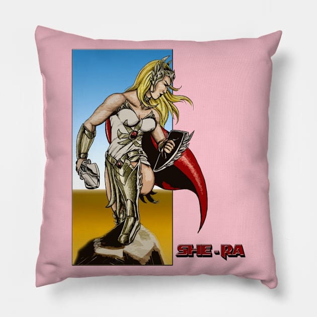 She-Ra Pillow by sapanaentertainment