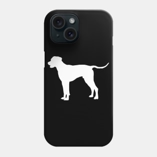 Rhodesian Ridgeback White Phone Case