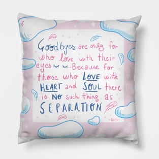 Rumi quote Pillow