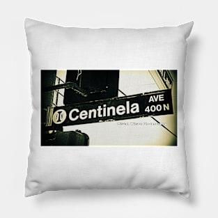 Centinela Avenue3, Inglewood, California by Mistah Wilson Pillow