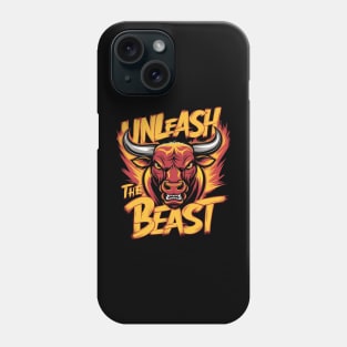 Unleash The Beast Bull Phone Case