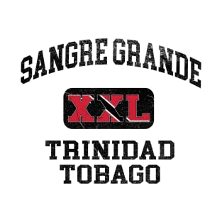 Sangre Grande, Trinidad and Tobago - XXL Athletic design T-Shirt