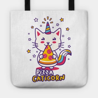 Pizza Caticorn Tote