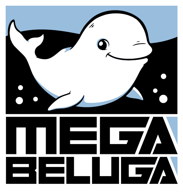 Megabeluga Kids T-Shirt by wloem