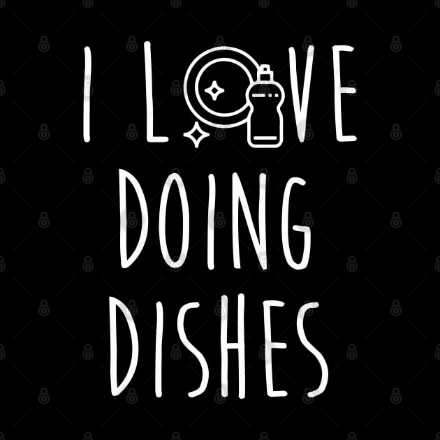 Dishwasher Housekeeper S I Love Doing Dishes by tanambos