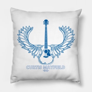 curtis Mayfield Pillow