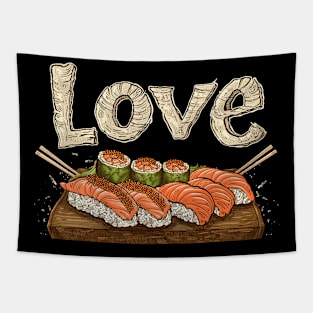 sushi love Tapestry