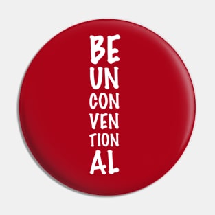 BE Unconventional (Dark Bg) Pin